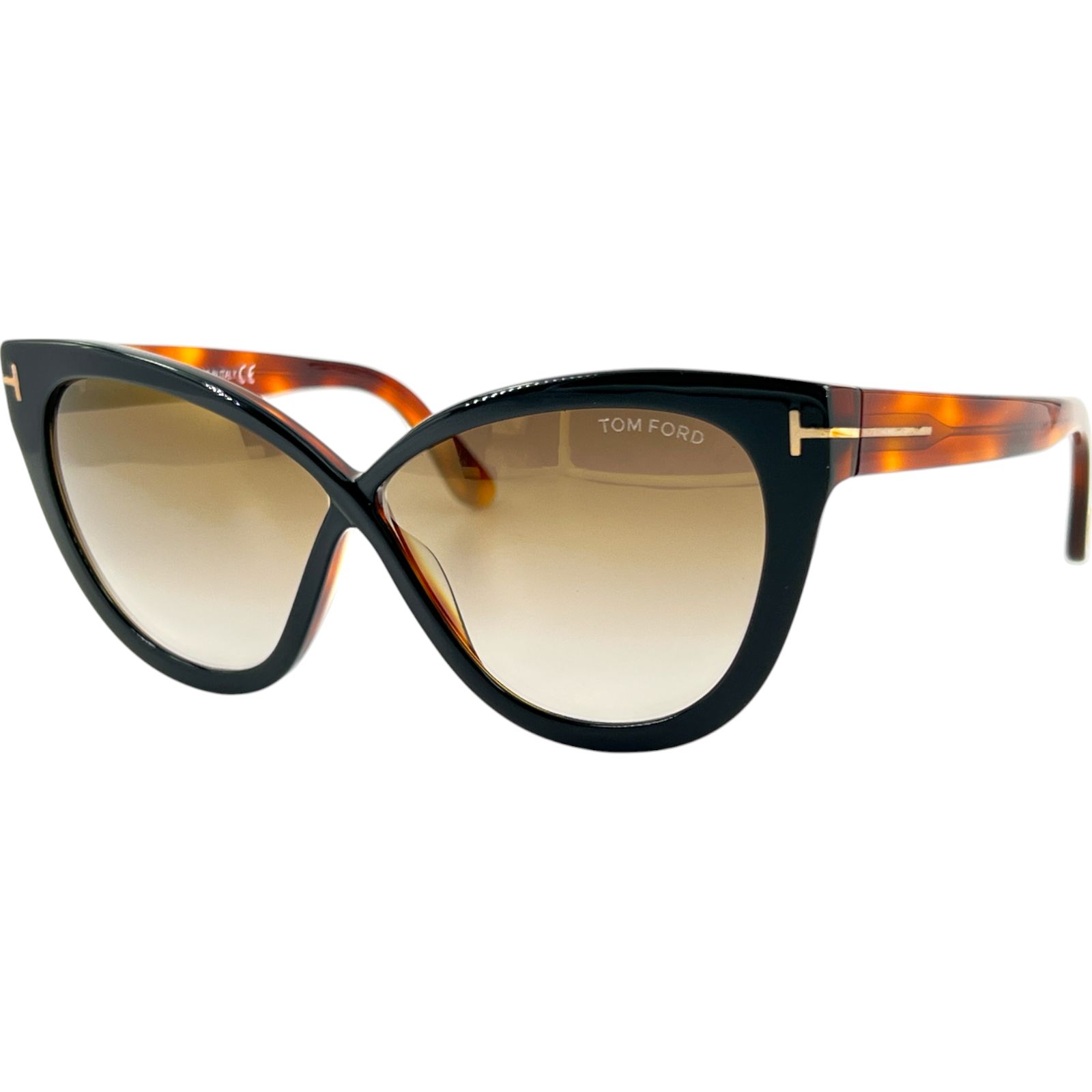 Tom Ford Ft0511 Arabella Womens Sunglass 05g Black Brown
